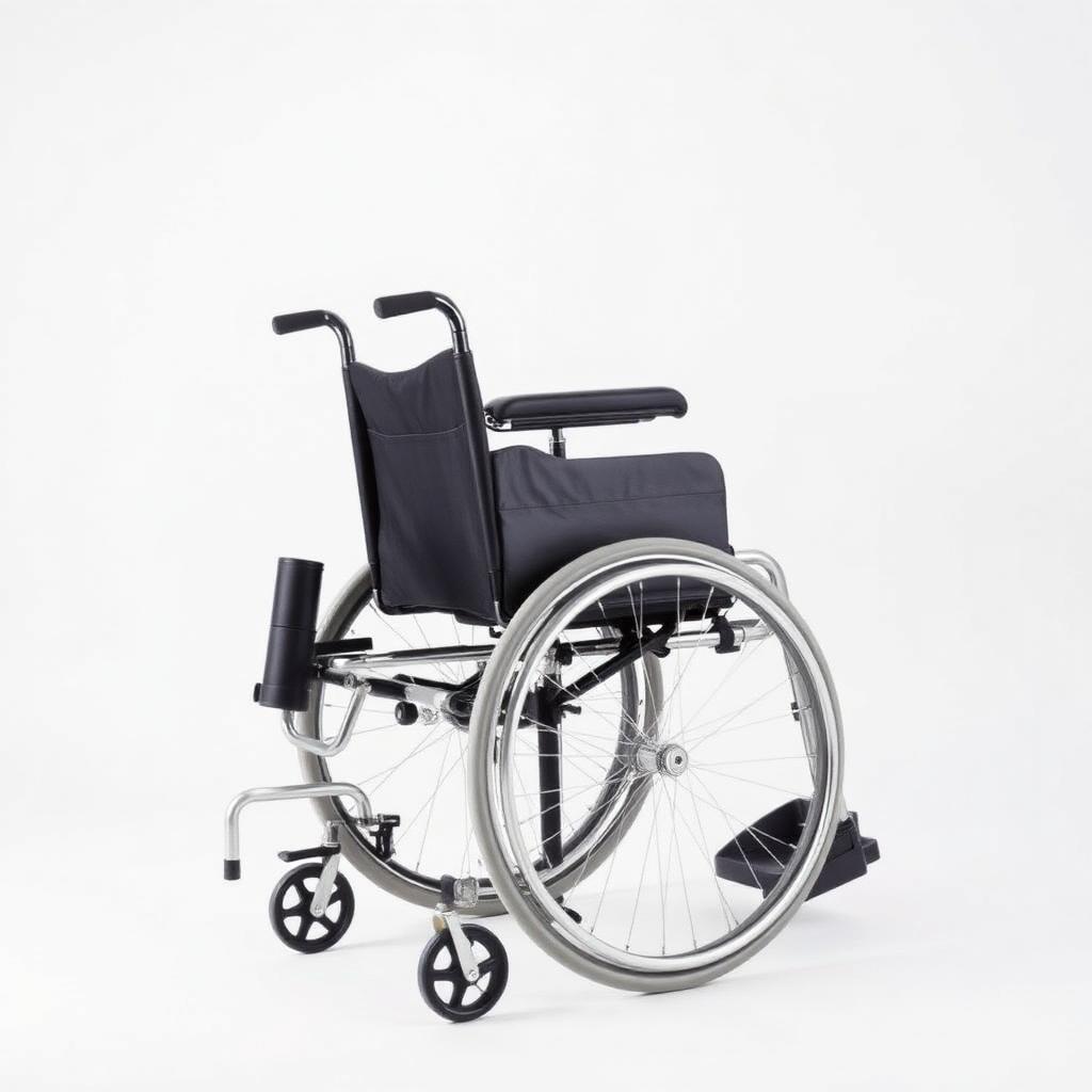 Standing wheelchair that lifts the user to an upright position